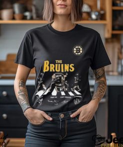 The Boston Bruins Cam Neely Bobby Orr Gerry Cheevers Ray Bourque Abbey Road Signatures 2023 T Shirt