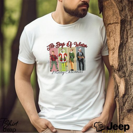 The Boys Of Winter Christmas Movie Characters Shirt