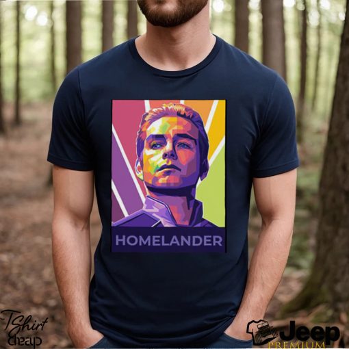 The Boys Series Homelander Supervillain Art T shirt