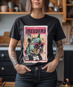 The Breeders With Belly Poster Tour The Wiltern Los Angeles CA 10 19 2023 t shirt