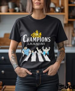 The Champions CL PL FA 2022 2023 Manchester City abbey road shirt