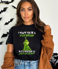 The Christmas Grinch Unique Design T Shirt Comfortable Cute Shirts Men's T Shirt