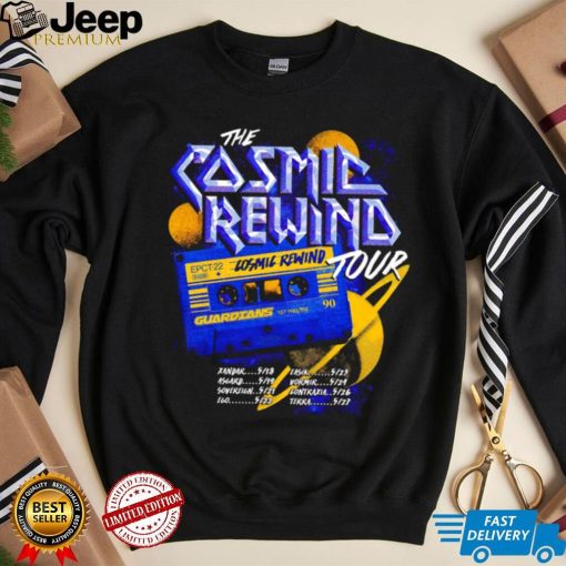 The Cosmuc Rewind Tour Guardians retro shirt