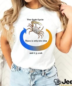 The Crab Cycle there is only one step and it is crab art shirt