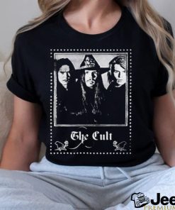 The Cult Faded Vintage Style Fan Design Shirt