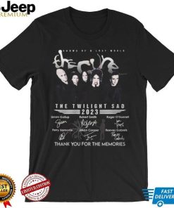12 Years Of The Twilight Saga Thank You For The Memories T-Shirt