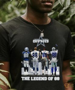 The Dallas Cowboys The Legend Of 88 Signatures Shirt