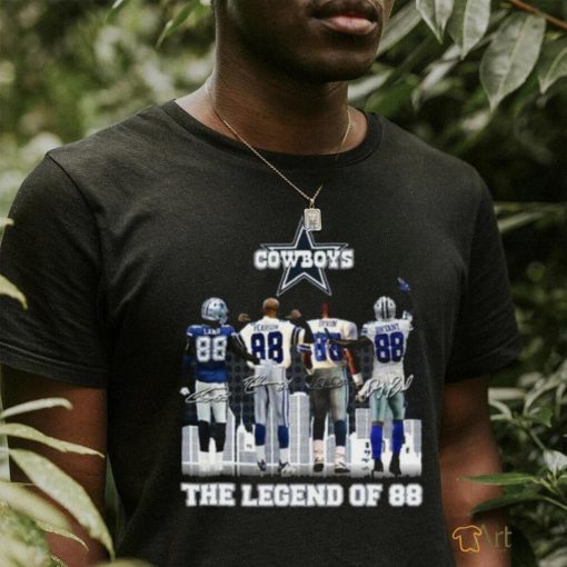 The Dallas Cowboys The Legend Of 88 Signatures Shirt