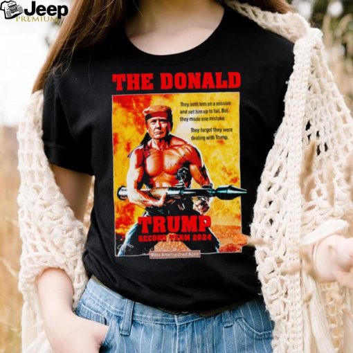 The Donald Trump Rambo Second Term 2024 shirt