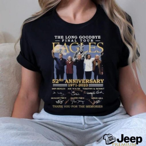 The Eagles Tour 2023 Shirts Long Goodbye Shirt Band Fan Classic T Shirts