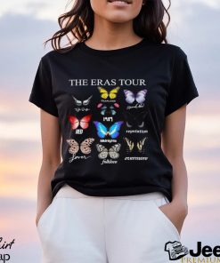 The Eras Tour Butterfly T Shirt Swiftie Merch Tee 2023 Top Unisex