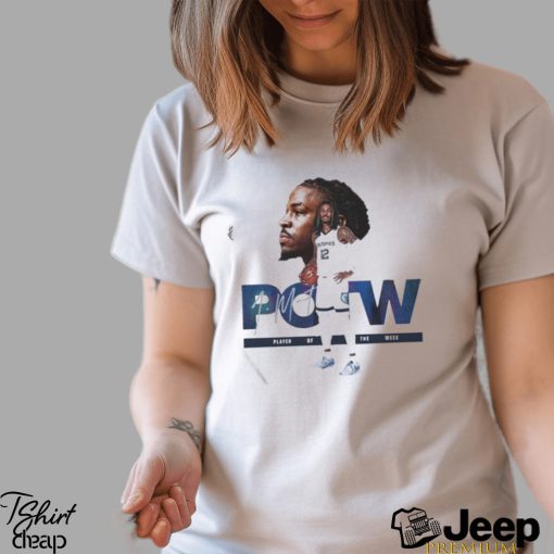 The Explosive Comeback Of Ja Morant With The NBA Western Conference Player Of The Week Signature T shirt