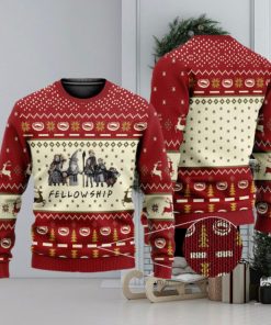 The Fellowship 3D All Over Printed Ugly Christmas Sweater Christmas Gift For Family