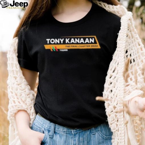 The Final Chapter 2023 Tony Kanaan Shirt