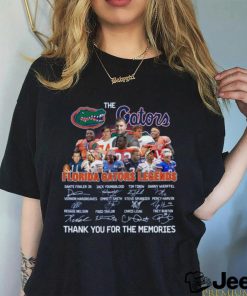 The Gators Florida Gators Legends Thank You For The Memories T Shirt