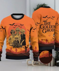 The Golden Ghouls Golden Girls Christmas 3D All Over Printed Ugly Christmas Sweater The Golden Girls Halloween