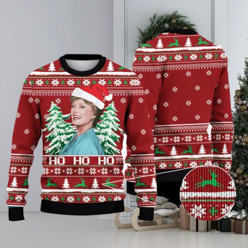 The Golden Girls Blanche Devereaux Christmas 3D All Over Printed Ugly Christmas Sweater