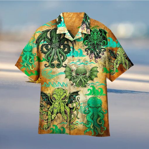 The Great Cthulhu Hawaiian Shirt For Men Women Hw9665