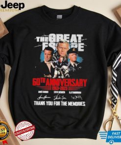 The Great Escape 60th Anniversary 1963 – 2023 Thank You For The Memories T Shirt