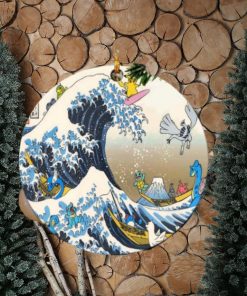 The Great Wave Japan Pokemon Fan Gifts Perfect Gift For Holiday Ornament