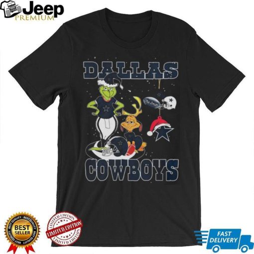 The Grinch And Dog Dallas Cowboys Ornament Christmas 2023 Shirt