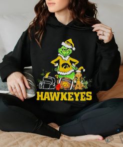 The Grinch And Iowa Hawkeyes Christmas shirt