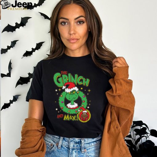 The Grinch And Max t shirt