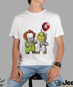 The Grinch And Pennywise Halloween Shirt