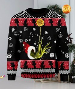 The Grinch And Sunflower You Are My Sunshine Christmas Ugly Sweater