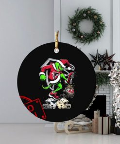 The Grinch Atlanta Falcons Stomp On NFL Teams Christmas Ornament