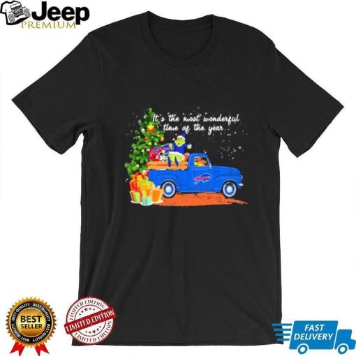 The Grinch Buffalo Bills It’s The Most Wonderful Time Of The Years Christmas Shirt