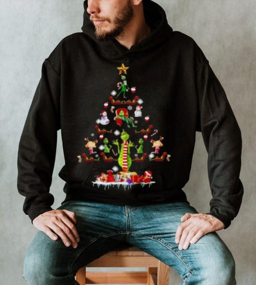 The Grinch Christmas Tree Merry Christmas Shirt