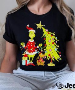 The Grinch Christmas tree shirt