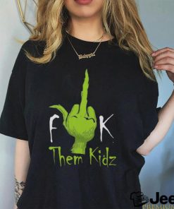 The Grinch Fuck Them Kids new 2023 T Shirt
