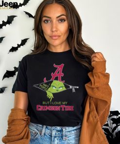 The Grinch I Hate People But I Love My Crimson Tide Classic T Shirt