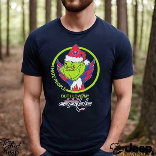 The Grinch I Hate People But I Love My Washington Capitals Shirt