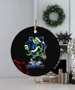 The Grinch Indianapolis Colts Stomp On NFL Teams Christmas Ornament