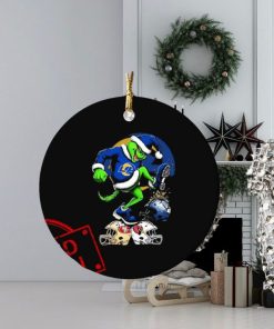 The Grinch Los Angeles Rams Stomp On NFL Teams Christmas Ornament