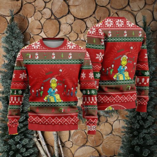 The Grinch Maybe Perhaps Little Bit Funny Christmas Ugly Sweater