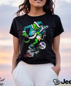 The Grinch Miami Dolphins Stomp On Nfl Teams Christmas Shirt