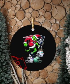 The Grinch New England Patriots Stomp On NFL Teams Christmas Ornament