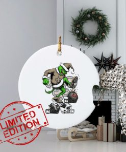 The Grinch New Orleans Saints Stomp On NFL Teams Christmas Ornament