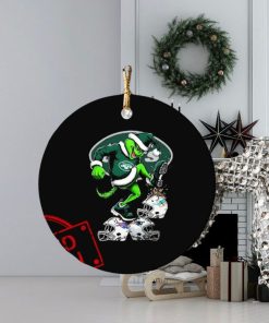 The Grinch New York Jet Stomp On NFL Teams Christmas Ornament