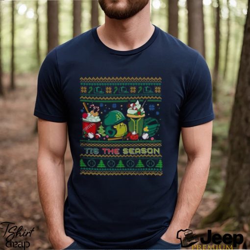 The Grinch Oakland Athletics Tis The Damn Season Ugly Christmas Shirt