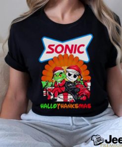 The Grinch Sonic Hallothanksmas 2023 Shirt