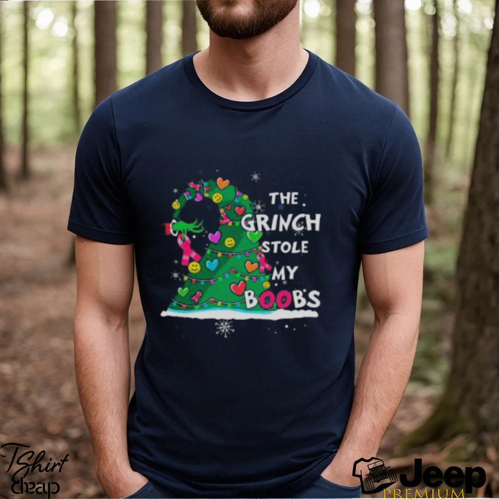 The Grinch Stole May Boobs Shirt - teejeep