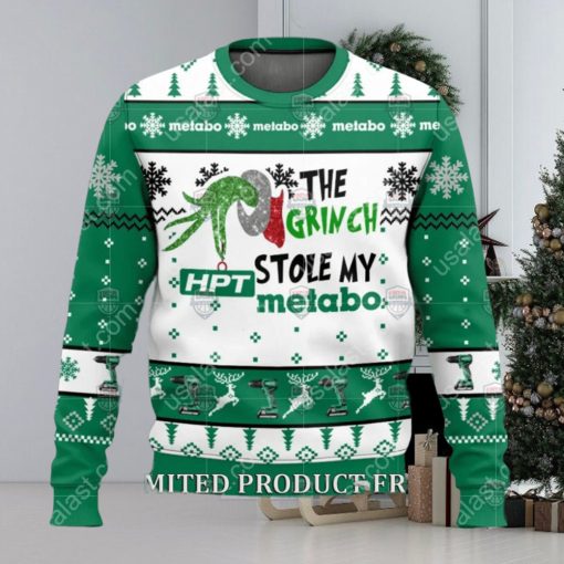 The Grinch Stole My Metabo HPT Ugly Christmas Sweater