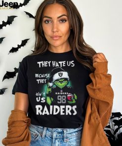 The Grinch They Hate Us Because Ain’t Us Las Vegas Raiders Classic T Shirt