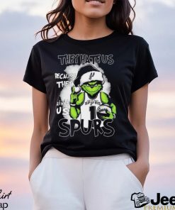 The Grinch They Hate Us Because Ain’t Us San Antonio Spurs Christmas Shirt