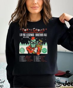 The Grouch Stole Xmas Tour 2023 Merch, The Grouch How The Grouch Stole Xmas Tour 2023 Shirt, Living Legends Brother Ali Tee, The Grouch 2023 Concert Shirt